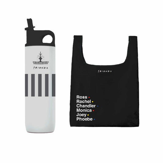 Bundle - 580 ml Classic+ - Fountain & Reversible Tote to Lanyard - Characters